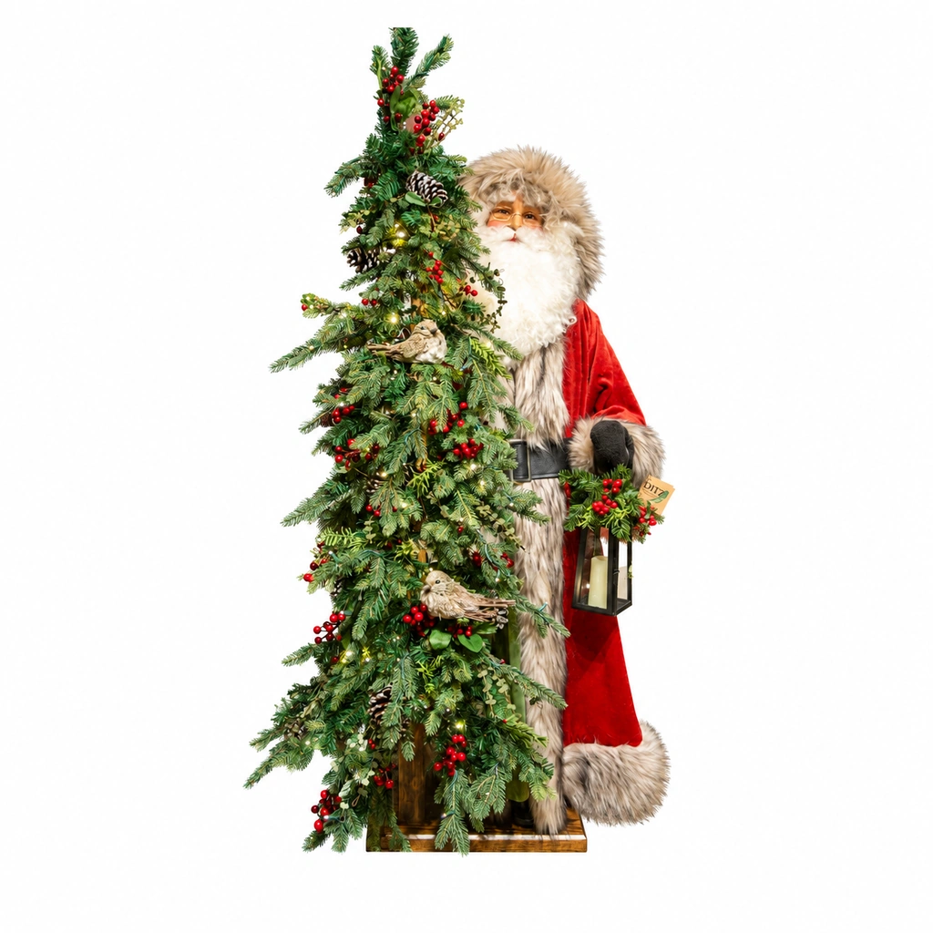 Santa Tuscan Christmas 57"