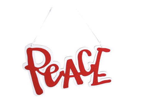 Peace Letrero