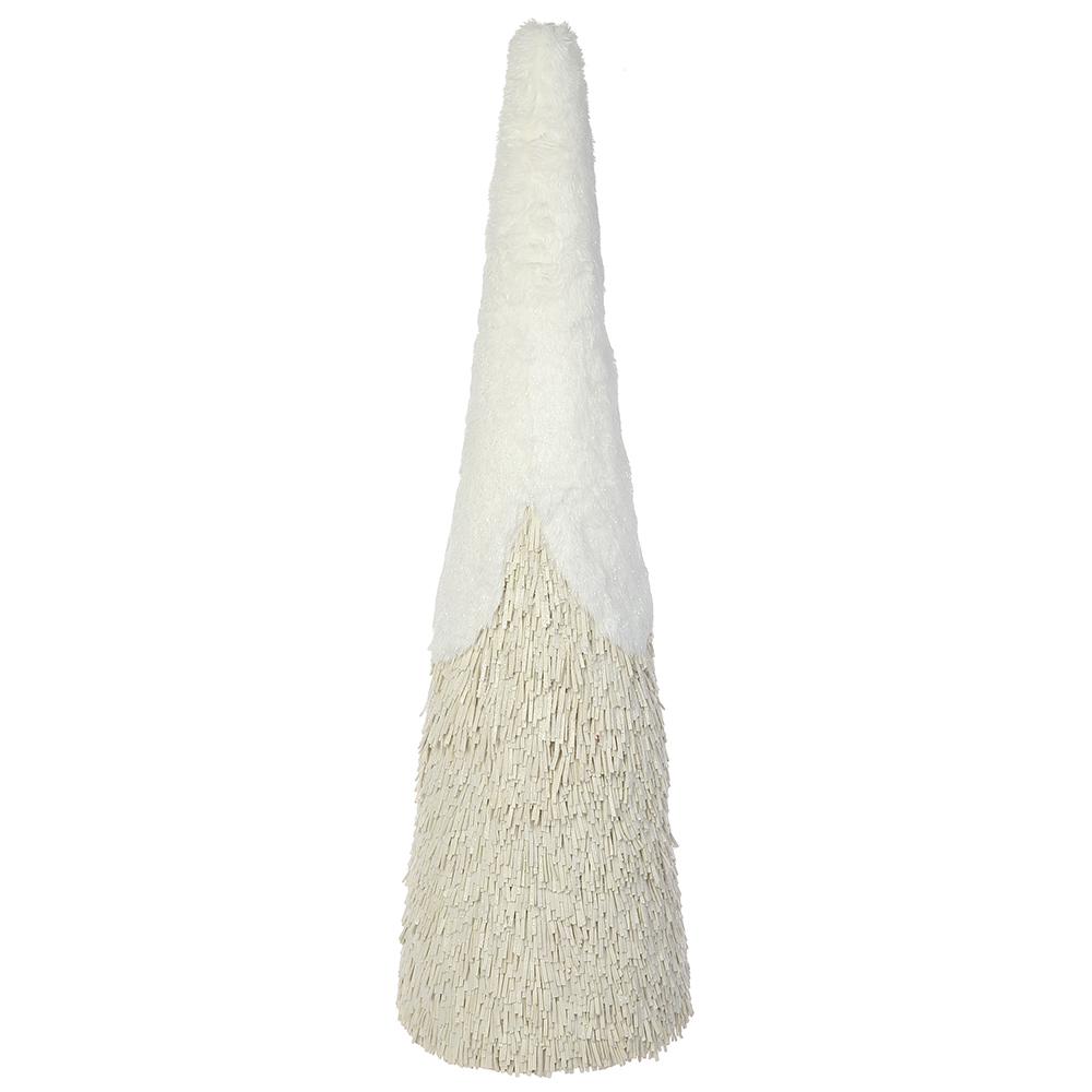 Arbol Blanco Topiario Glitter 26.3"