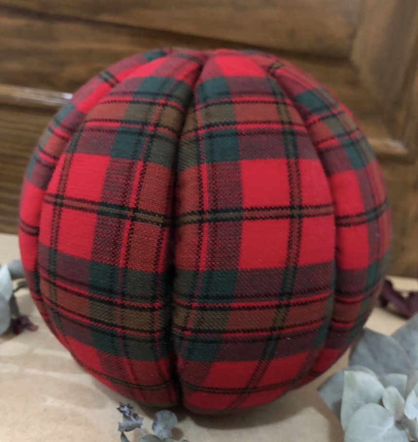 Esfera Rojo Escoces Chico