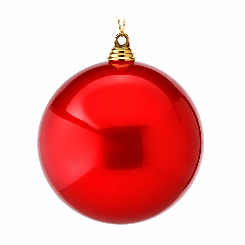 [MTX64870-RED] Esfera Rojo Candy 200mm