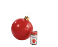 Esfera Rojo Inflable 30"