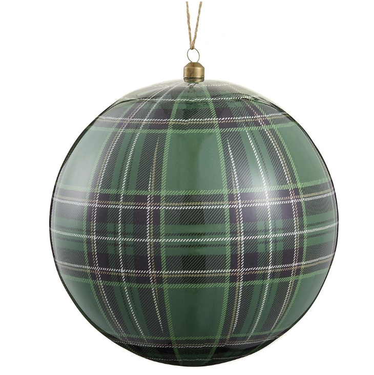 Esfera Verde Plaid