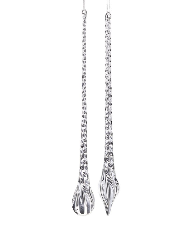 Set 2 Colgante Gota Vidrio