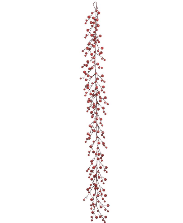 Guirnalda Berry Rojo 6'
