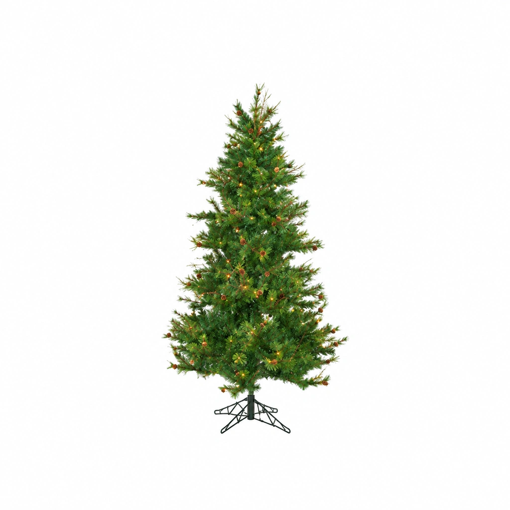 Pino Verde Piñas  9'x61"  1800 Led