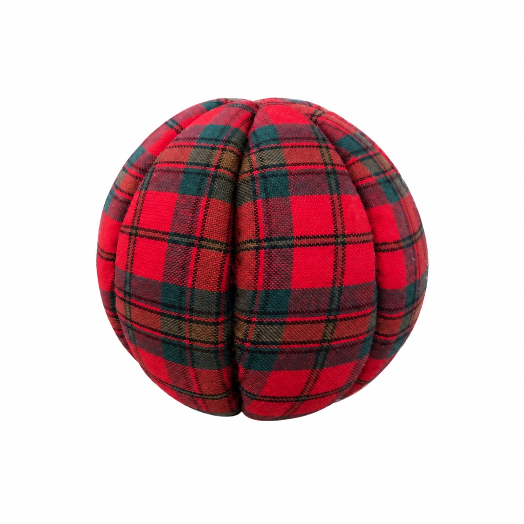Esfera Rojo Escoces Extra Grande 30cm