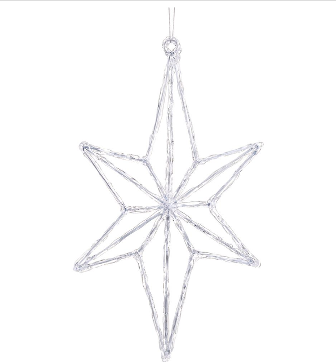 Estrella Belen Transparente