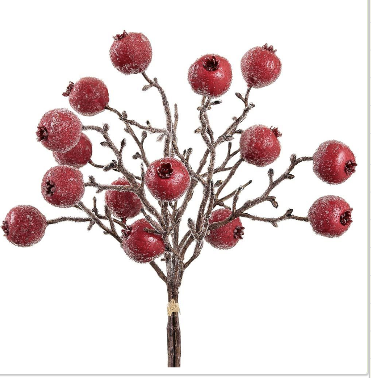 Vara Berry Jumbo Hielo Rojo 14"