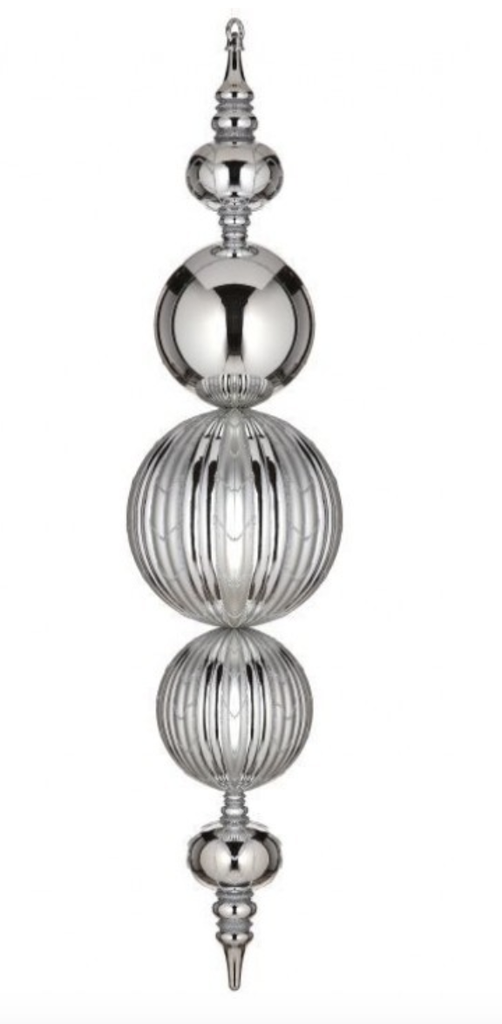  Finial Plata 33"