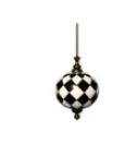 Esfera Blanco Negro Rombo 30cm