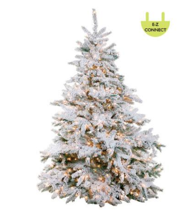 Pino Nieve Ancho 12'x88" 1700Led(Ec)
