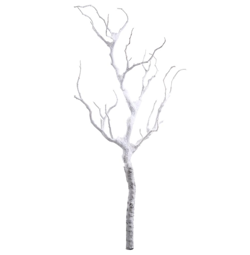 [XAS585-WH] Vara Tronco Nieve  26" 