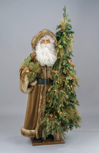 [12529] Santa Seasonal Bounty Grande 57"