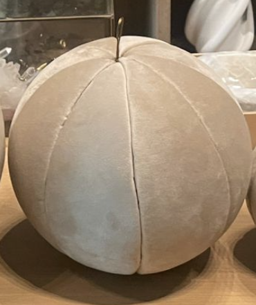 [ETBEI35] Esfera Terciopelo Beige Extra Grande