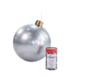 [HOLISILV30] Esfera Plata Inflable 30"