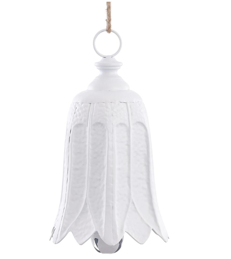 [XM3357-WH] Campana Blanco Metal 13.5"