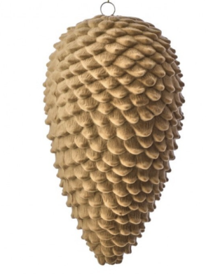 [MTX76067-BRWN] Piña Beige Terciopelo 12"