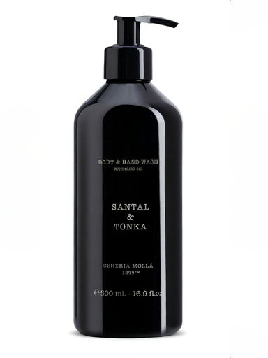 [HC48] Crema Cuerpo y Manos Santal & Tonka 16.9oz - 500ml 
