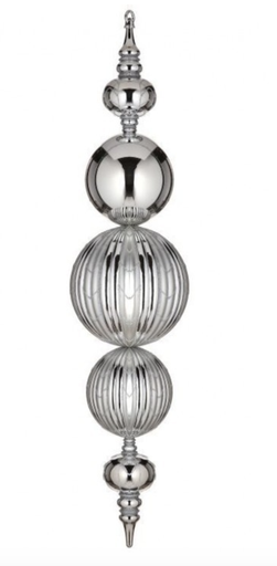 [MTX67388-SISI]  Finial Plata 33"