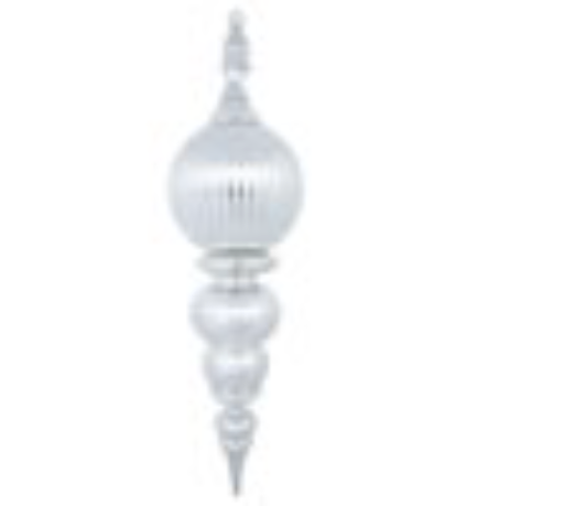 [M162807] Finial Plata 28"