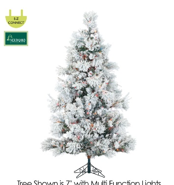 [YTD810-SN] Pino Nieve   10'x64" 1050Led(Ec)